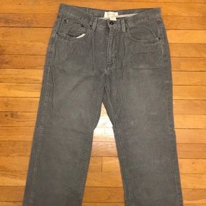 Grey Corduroy Pants